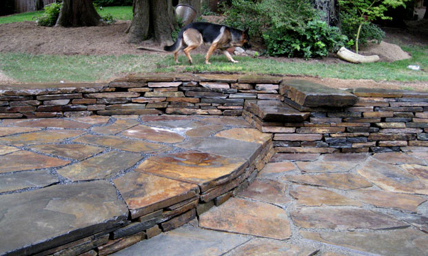 Joe Deb Slide | Bellingham | Hardscaping | Landscaping | Borrowed Ground