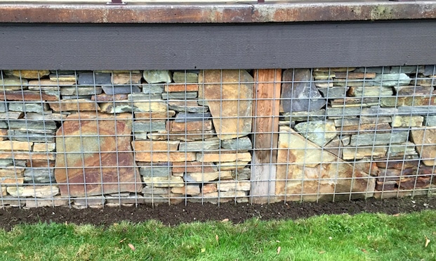 Gabion | Bellingham | Hardscaping | Landscaping | Borrowed Ground