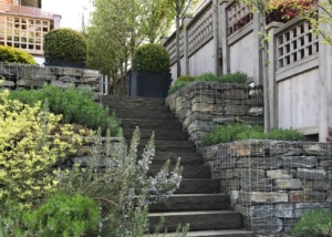 Gabion | Bellingham | Hardscaping | Landscaping | Borrowed Ground